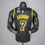 camiseta lakers negra anthony 7