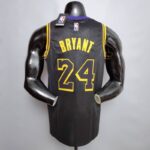 camiseta lakers negra bryant 24 dorsal