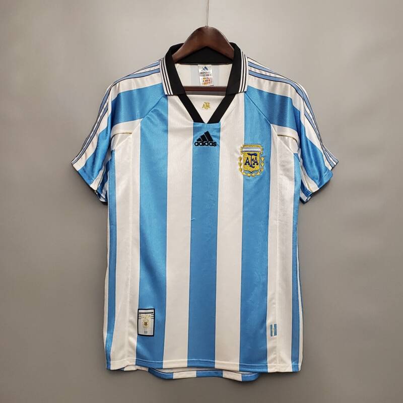 Camiseta local Retro Argentina - IMBICTOZ