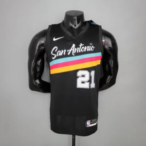 Camiseta Spurs City Edition Black