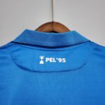 Primera equipación Deportivo de La Coruña 2020/21 diseño de cuello dorsal