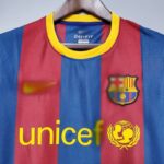 camiseta barcelona 2010 2011 pecho
