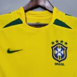 Camiseta local Retro Brasil 2002 diseño frotnal