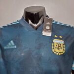 Segunda Equipación Player Version Argentina 2020/21 diseño frontal Segunda Equipación Player Version Argentina 2020/21 diseño frontal
