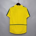 Camiseta local Retro Brasil 2002 DISEÑO DORSAL