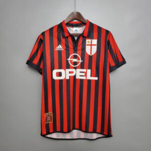 Camiseta local Retro "Centenario" AC Milán 1999/00