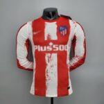 Primera equipación Player Version Atlético de Madrid 2021-22 Manga Larga