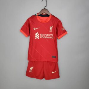 Mini conjunto Liverpool primera equipación 2021/22