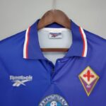 Camiseta local Retro Fiorentina 1995/96 diseño frontal Camiseta local Retro Fiorentina 1995/96 diseño frontal