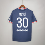 primera camiseta psg azul messi