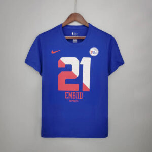 Camiseta Nike Philadelphia 76ers 21 Embiid