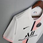 camiseta psg blanca y rosa pecho camiseta psg blanca y rosa pecho