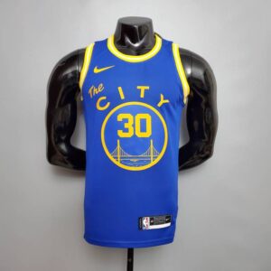 Camiseta Golden State Warriors Blue Tram version
