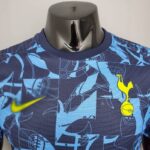Camiseta entrenamiento Vaporknit Tottenham Hotspur wear blue 2021/22 diseño frontal