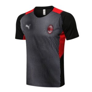 Camiseta calentamiento AC Milán 202122