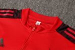 Sudadera entrenamiento Flamengo 21/22 diseño de cuello