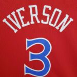 Camiseta Mitchellness 76ers Red N°. 3 Iverson Retro Mesh