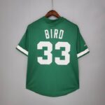 Camiseta Mitchellness Celtics Green N°. 33 Bird Retro Mesh