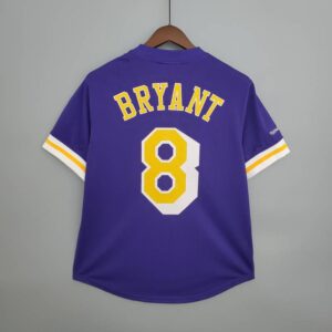 Camiseta Mitchellness Lakers Purple N°. 8 BRYANT Retro Mesh