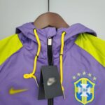 Cortavientos Nike Brasil 2021/22 diseño frontal 1