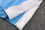 Cierre abierto Chandal Lakers azul claro con capucha