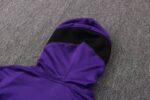 Gorra chandal lakers morado con capucha