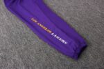 Logo pantalon chandal lakers morado con capucha