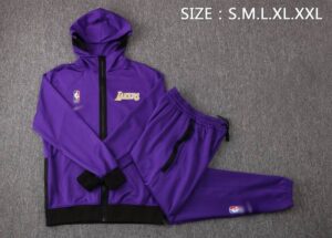 chandal lakers morado con capucha 1