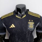 Camiseta Negra de Argentina 2022 Version Jugador - Pecho Camiseta Negra de Argentina 2022 Version Jugador - Pecho