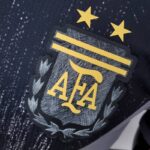 Camiseta Negra de Argentina 2022 Version Jugador - insignia Camiseta Negra de Argentina 2022 Version Jugador - insignia