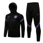 Chandal con Capucha FC Barcelona adelante