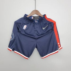 Pantalón corto Brooklyn Nets City Edition Royal Blue adelante