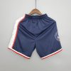 Pantalón corto Brooklyn Nets City Edition Royal Blue atras