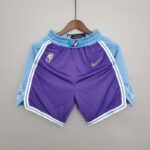 Pantalón corto Los Angeles Lakers City Edition Purple adelante
