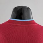 CUELLO TRASERO Camiseta Aston Villa primera equipación 2022-2023 Versión jugador CUELLO TRASERO Camiseta Aston Villa primera equipación 2022-2023 Versión jugador