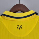 CUELLO TRASERO Camiseta del Villarreal Primera Equipación 2223 Versión Aficionado CUELLO TRASERO Camiseta del Villarreal Primera Equipación 2223 Versión Aficionado