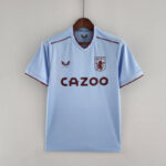 Camiseta Aston Villa segunda equipación 2022-2023 Versión fan frontal
