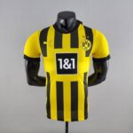 Camiseta Borussia Dortmund Primera Equipación 2022-2023 Versión jugador frontal Camiseta Borussia Dortmund Primera Equipación 2022-2023 Versión jugador frontal