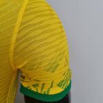 Camiseta Brasil Mundial Qatar 2022 Versión jugador hombro Camiseta Brasil Mundial Qatar 2022 Versión jugador hombro