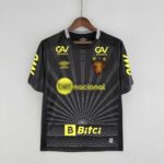 Camiseta Portero Sport Recife Todos los patrocinadores 2223 Versión Negro Camiseta Portero Sport Recife Todos los patrocinadores 2223 Versión Negro