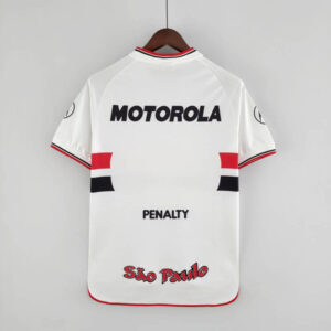 Camiseta Sao Paolo retro primera equipación 2000 dorsal