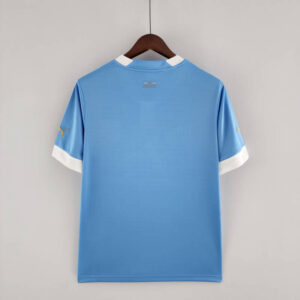 Camiseta Uruguay Mundial Qatar 2022 Versión fan dorsal