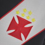 Camiseta Vasco da Gama negra retro 2000 - escudo Camiseta Vasco da Gama negra retro 2000 - escudo