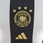 ESCUDO Camiseta de la Selección de Alemania Blanco y Negro 2022 Versión Jugador