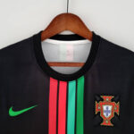 PECHO Camiseta de la Selección de Portugal Negra 2022 Versión Aficionado PECHO Camiseta de la Selección de Portugal Negra 2022 Versión Aficionado
