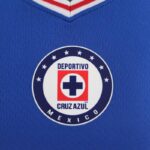 camiseta primera equipación Cruz Azul 2022 -2023 versión jugador - escudo camiseta primera equipación Cruz Azul 2022 -2023 versión jugador - escudo