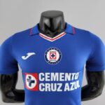 camiseta primera equipación Cruz Azul 2022 -2023 versión jugador - pecho camiseta primera equipación Cruz Azul 2022 -2023 versión jugador - pecho
