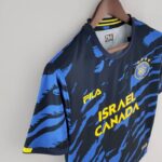 Camiseta Maccabi Tel Aviv segunda equipación 2022 - 2023 versión fan lateral Camiseta Maccabi Tel Aviv segunda equipación 2022 - 2023 versión fan lateral