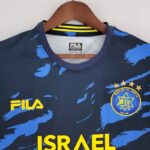 Camiseta Maccabi Tel Aviv segunda equipación 2022 - 2023 versión fan pecho Camiseta Maccabi Tel Aviv segunda equipación 2022 - 2023 versión fan pecho
