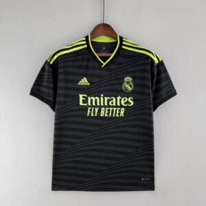 Camiseta Real Madrid tercera equipación 2022 - 2023 versión fan frontal